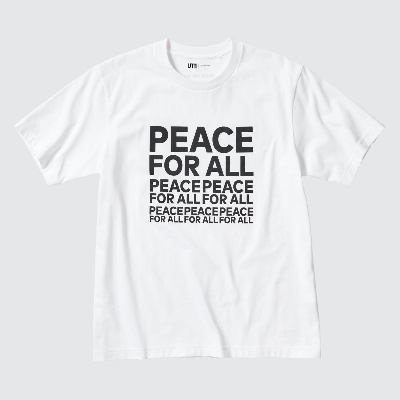 White Men Uniqlo Peace For All (Kashiwa Sato) (Short-sleeve Graphic) T Shirts | USA XTIFM-8496