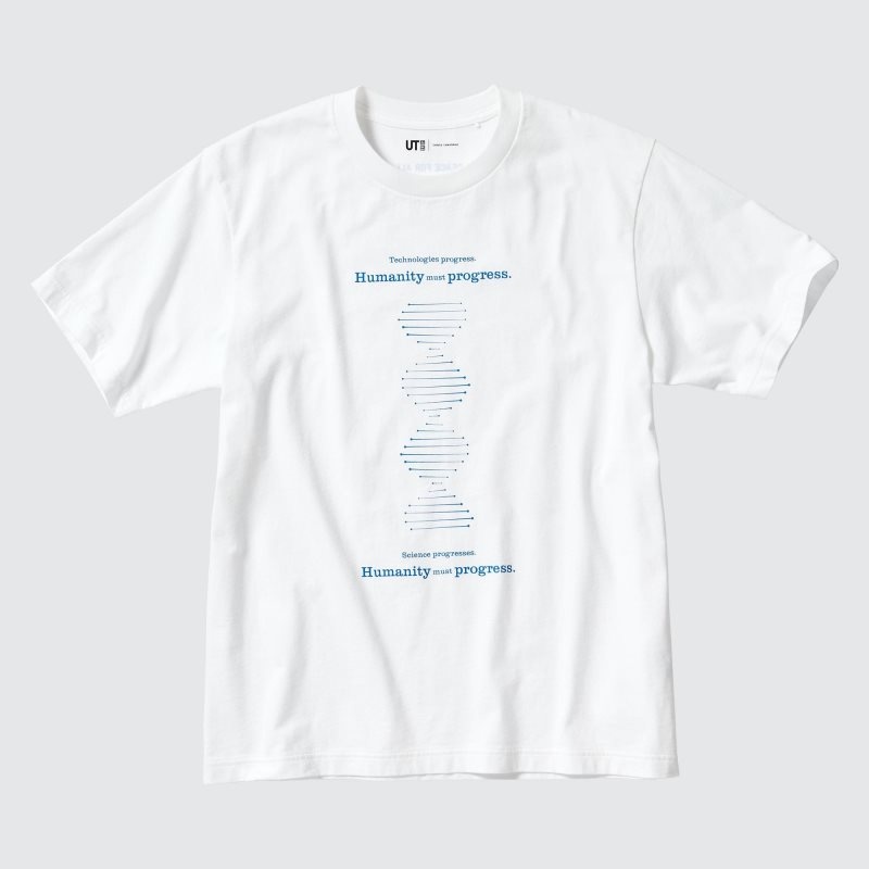 White Men Uniqlo Peace For All (Shinya Yamanaka) (Short-sleeve Graphic) T Shirts | USA ITHVB-1467