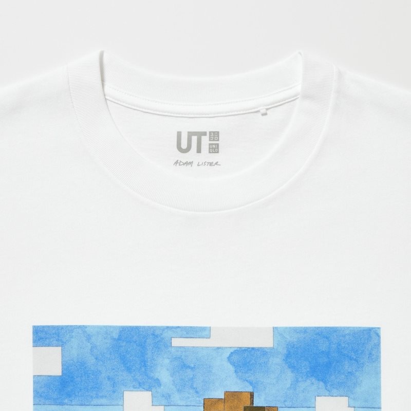 White Men Uniqlo Pixar Art Ut (Short-sleeve Graphic) (Adam Lister) T Shirts | USA UKOAG-8719