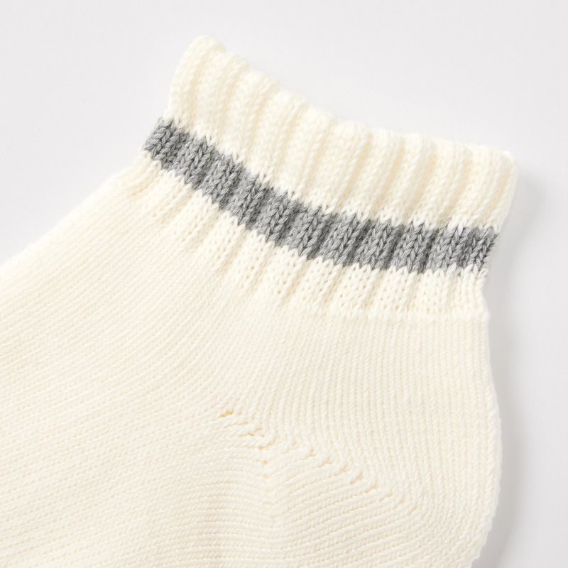 White Men Uniqlo Soft Pile Short Socks | USA HWVQN-1236