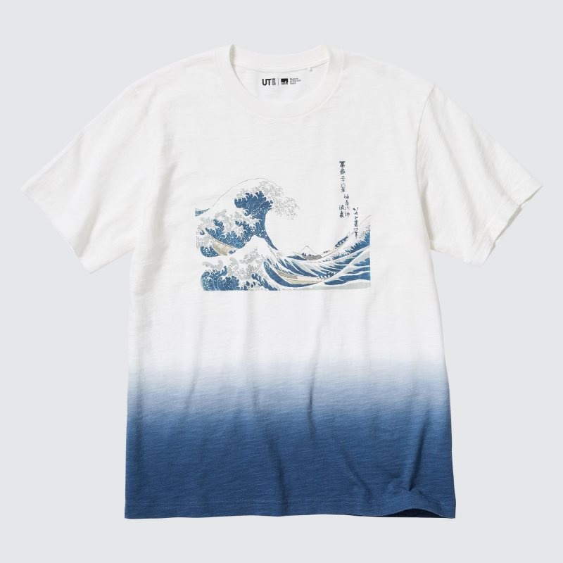 White Men Uniqlo Ukiyo-e Ut (Short-sleeve Graphic) T Shirts | USA JIGVF-9634