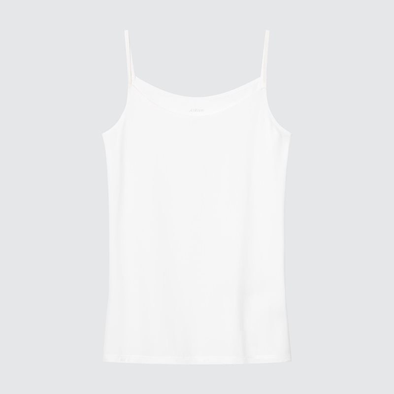 White Women Uniqlo Airism Camisole Tops | USA PYKLV-9205