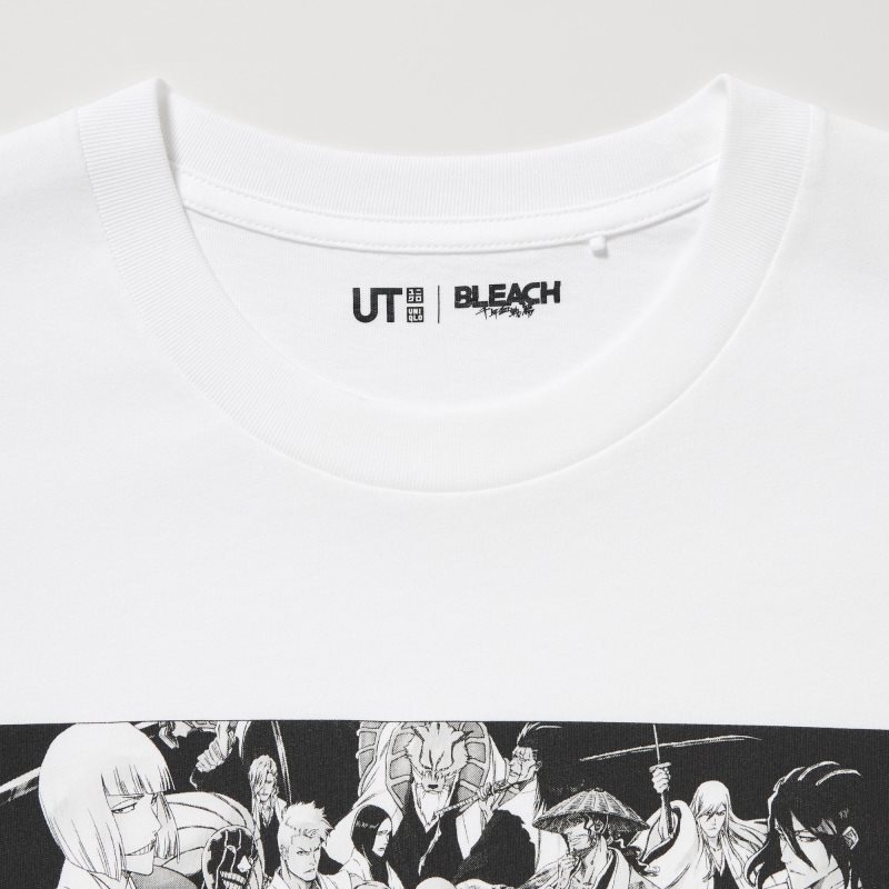 White Women Uniqlo Bleach: Thousand-year Blood War Ut (Short-sleeve Graphic) T Shirts | USA IQUVX-4230