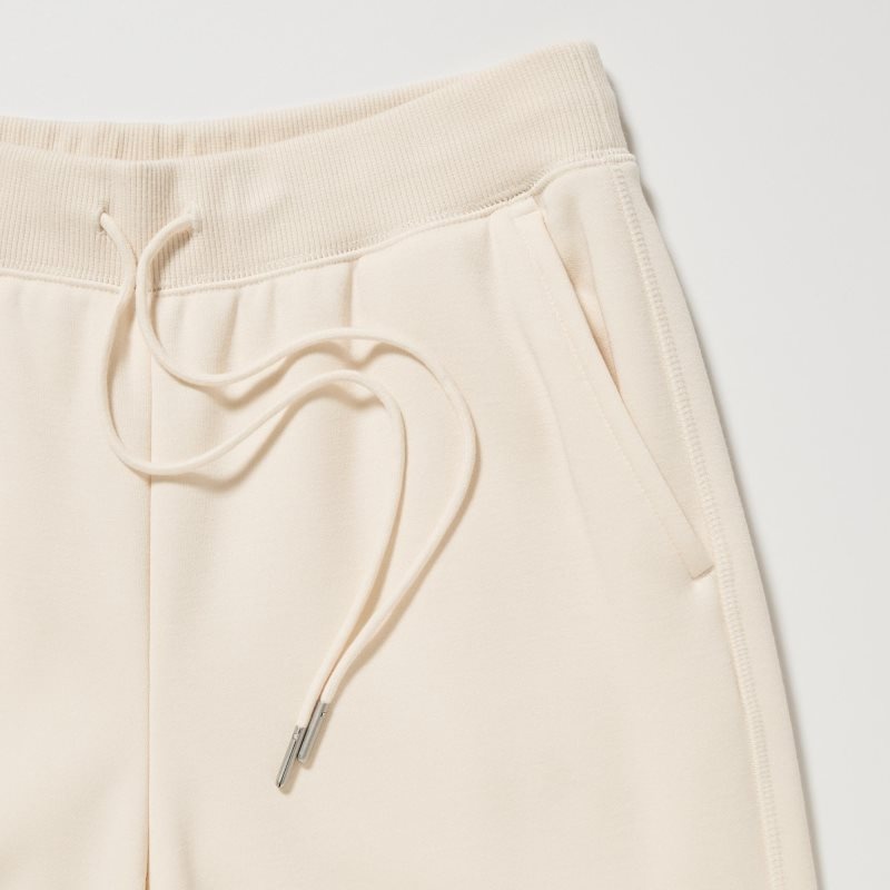 White Women Uniqlo Heattech Pile-lined Sweatpants | USA PKAJY-5692