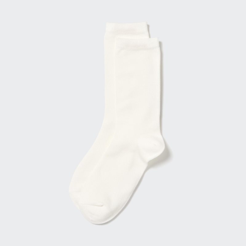 White Women Uniqlo Heattech Socks | USA IYMZC-4867