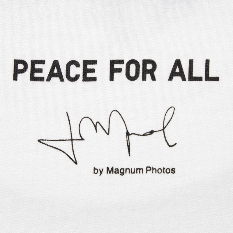 White Women Uniqlo Peace For All (Magnum Photos) (Short-sleeve Graphic) T Shirts | USA BKVPD-8605