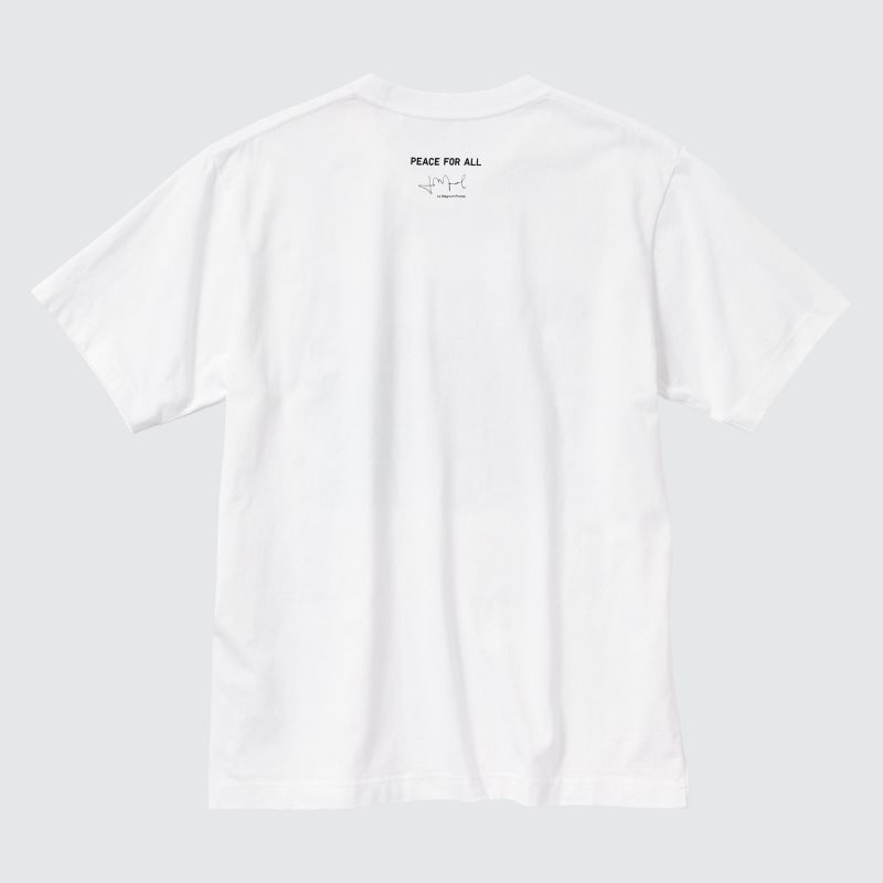 White Women Uniqlo Peace For All (Magnum Photos) (Short-sleeve Graphic) T Shirts | USA BKVPD-8605