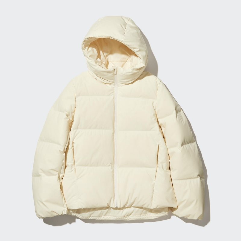 White Women Uniqlo Seamless Down Parka | USA LVIRF-8425