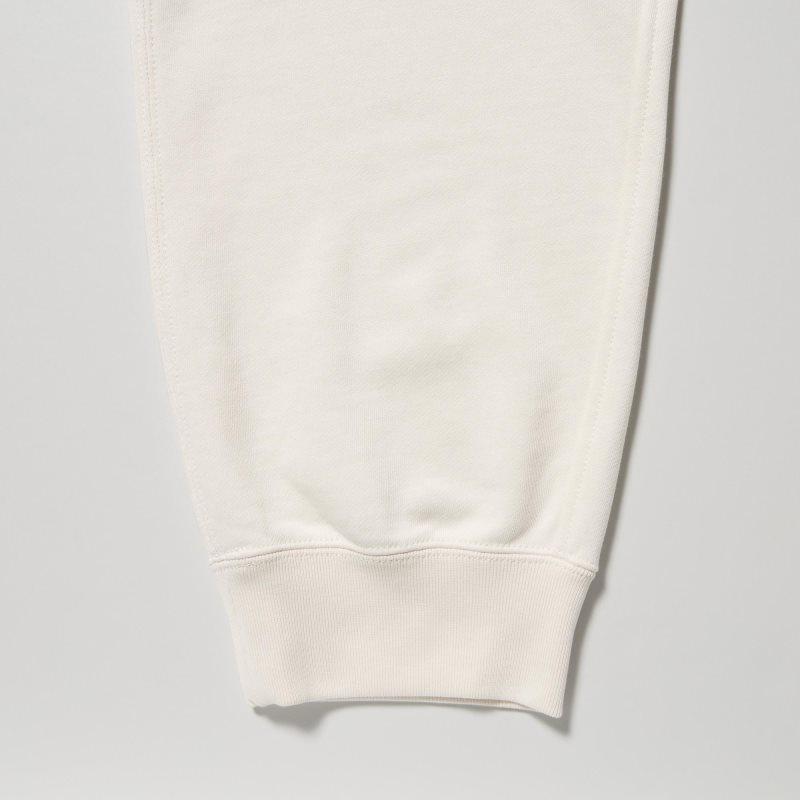 White Women Uniqlo Sweatpants Sweatpants | USA NSBKO-0952