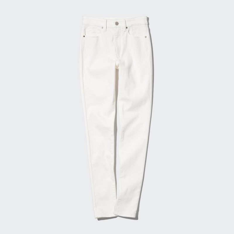 White Women Uniqlo Ultra Stretch High-rise Skinny-fit Jeans | USA BYKED-2945