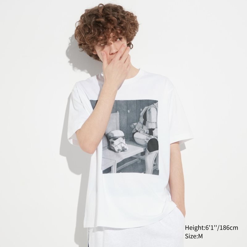 White Women Uniqlo Utgp2023: Magic For All Ut (Short-sleeve Graphic) (Jim Chen-hsiang Hu) T Shirts | USA HFGEB-0756