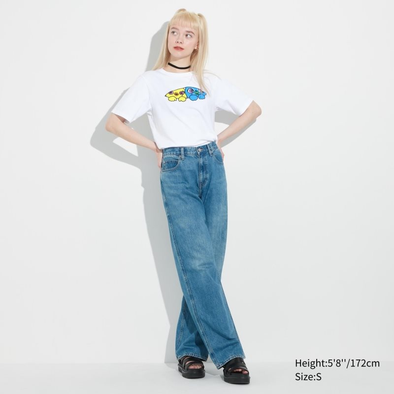 White Women Uniqlo Utgp2023: Magic For All Ut (Short-sleeve Graphic) (Kaede Matsumoto) T Shirts | USA CHEYG-6018