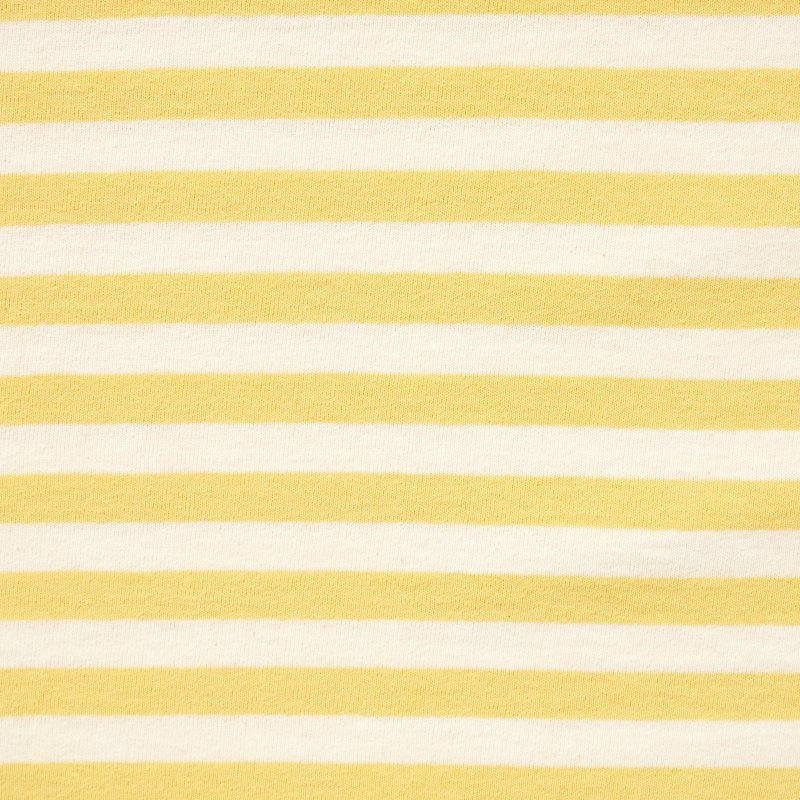 Yellow Men Uniqlo Oversized Striped Half-sleeve T Shirts | USA HTYCG-1340