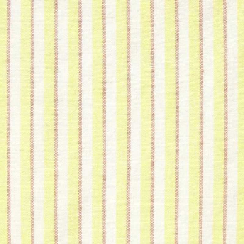 Yellow Women Uniqlo Cotton Linen Striped Shorts | USA TSDJL-9408